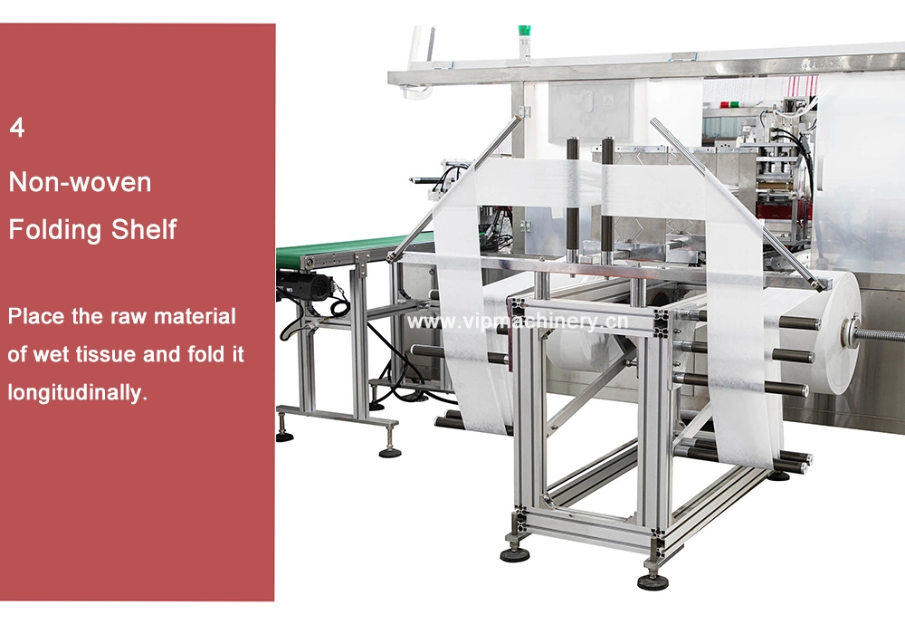 High Speed Baby Wet Wipes Making Machine Alcohol Pad Makeup Remove Lens Wipes Wet Tissue Packing Machine Price