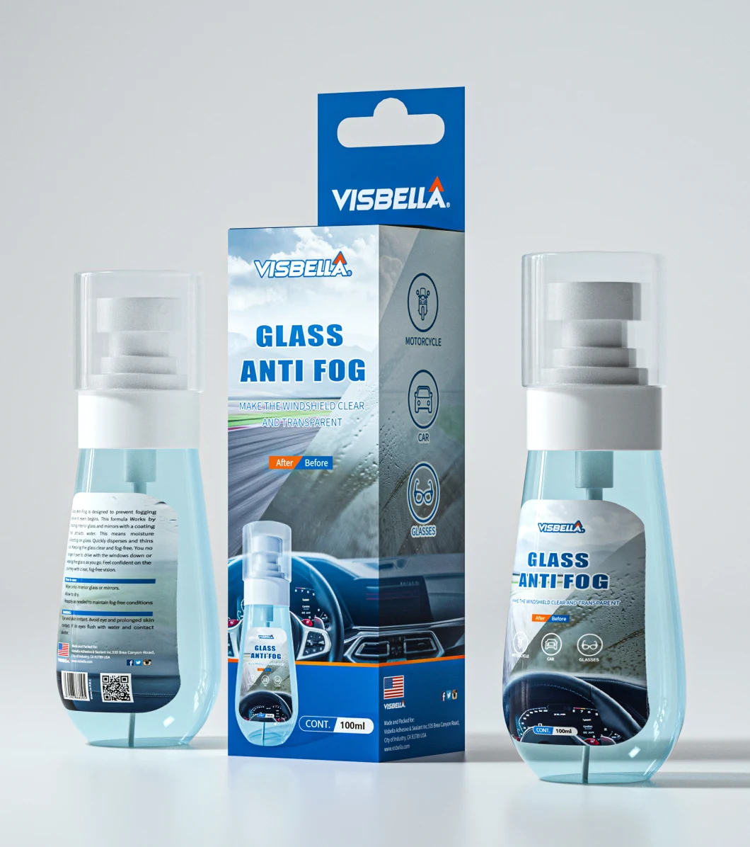 Car Windshield Anti Fog Sprayer to Keep Clean and Clear Sight Line Liquid
