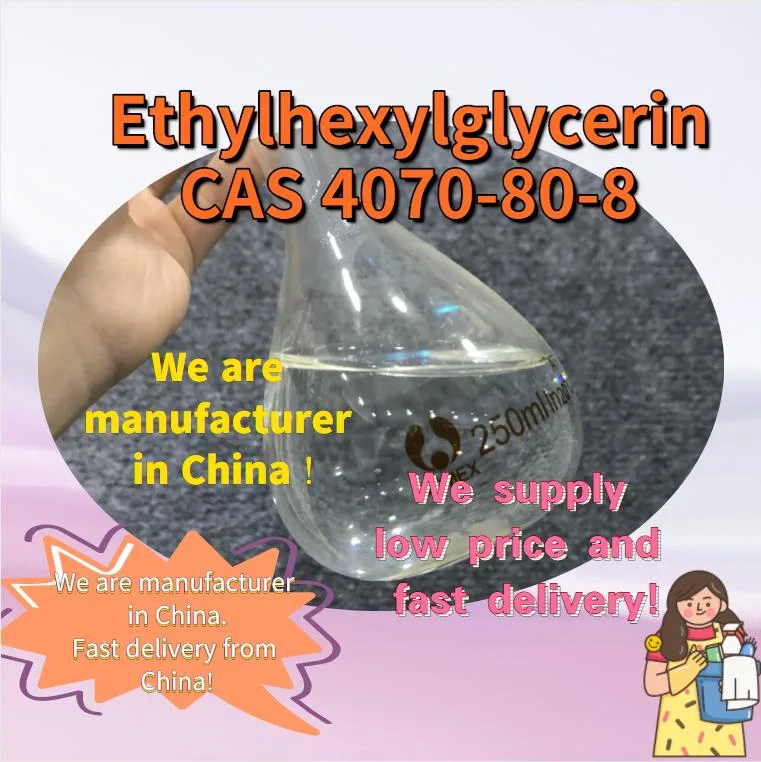 High Quality Selling Ethylhexylglycerin Oil CAS 70445-33-9 in Stock